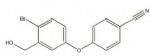 4-(4-bromo-3-(hydroxymethyl)phenoxy)benzonitrile;Cas:906673-45-8